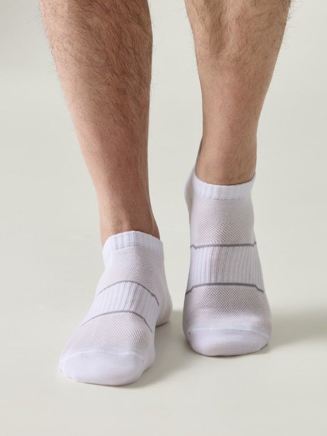 Men's socks DIWARI SPORT, s.25, 1110 white - 1