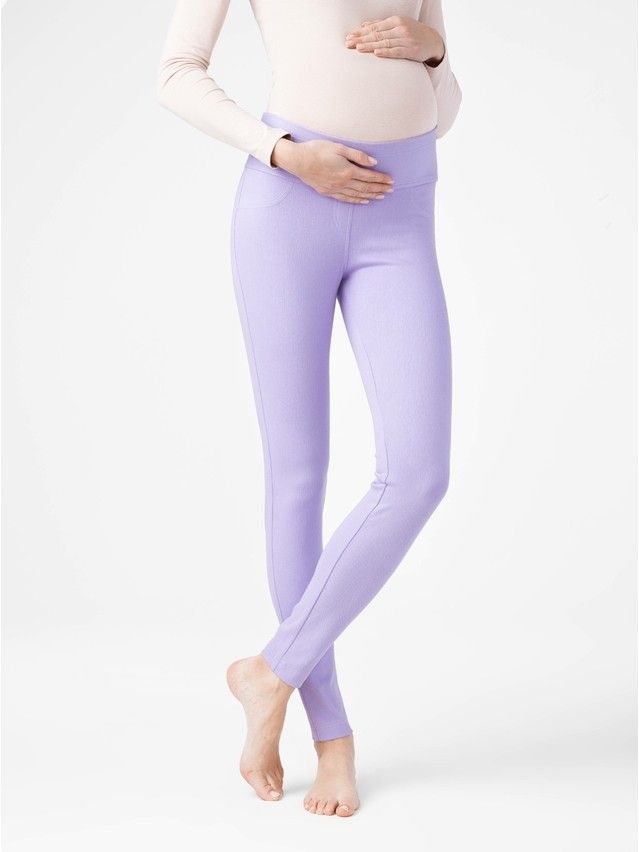 Women's leggings CONTE ELEGANT COSMO BELLY, s.164-102, blooming lilac - 1