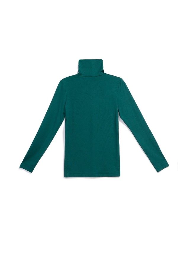 Women's polo neck shirt CONTE ELEGANT LD 820, s.170-92, emerald - 2
