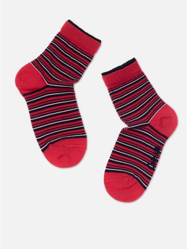 Children's socks CONTE-KIDS TIP-TOP (2 pairs),s.24-26, 701 navy-wine coloured - 3