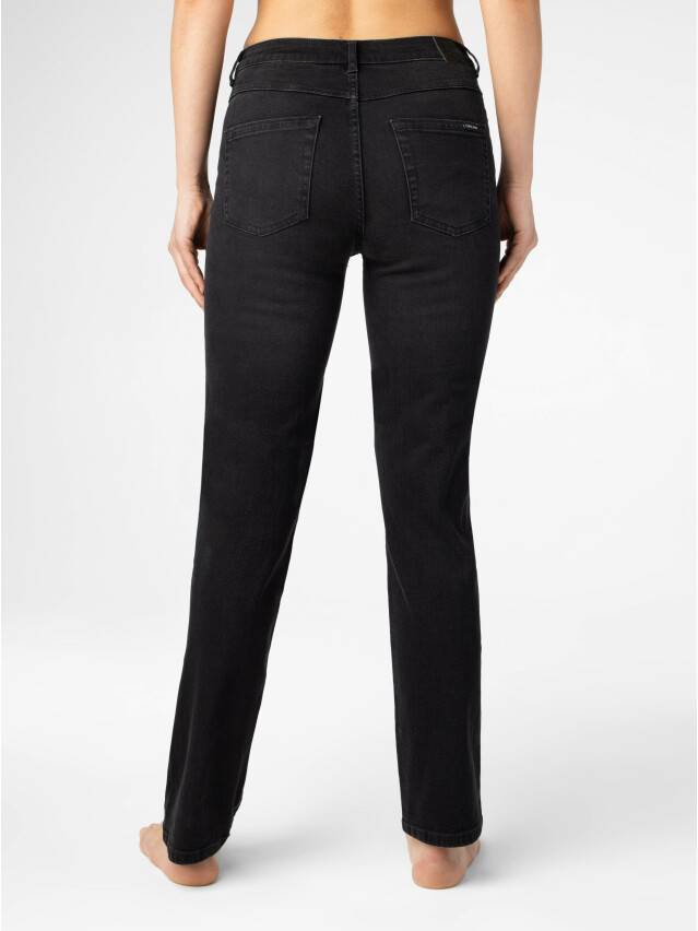 Denim trousers CONTE ELEGANT CON-272, s.170-102, washed black - 2