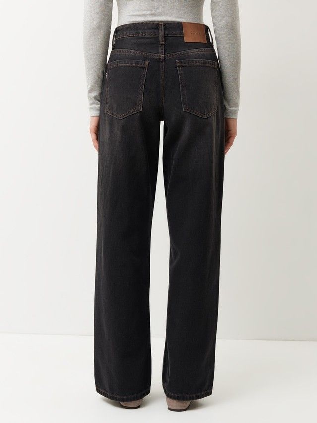 Women's jeans CONTE CON-960, s.164-90, washed black - 5