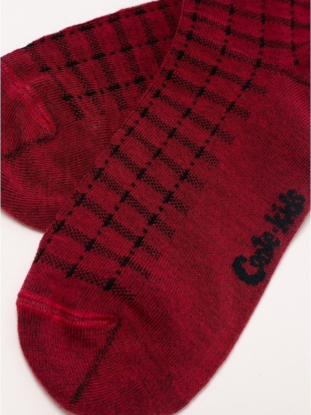Children's socks CONTE-KIDS CLASS, s.16, 927 wine-coloured - 3