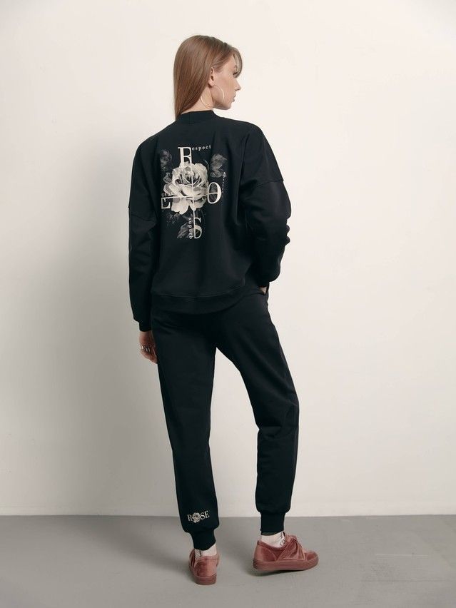 Women's trousers CONTE ELEGANT LBK 1710, s.170-102, black - 2