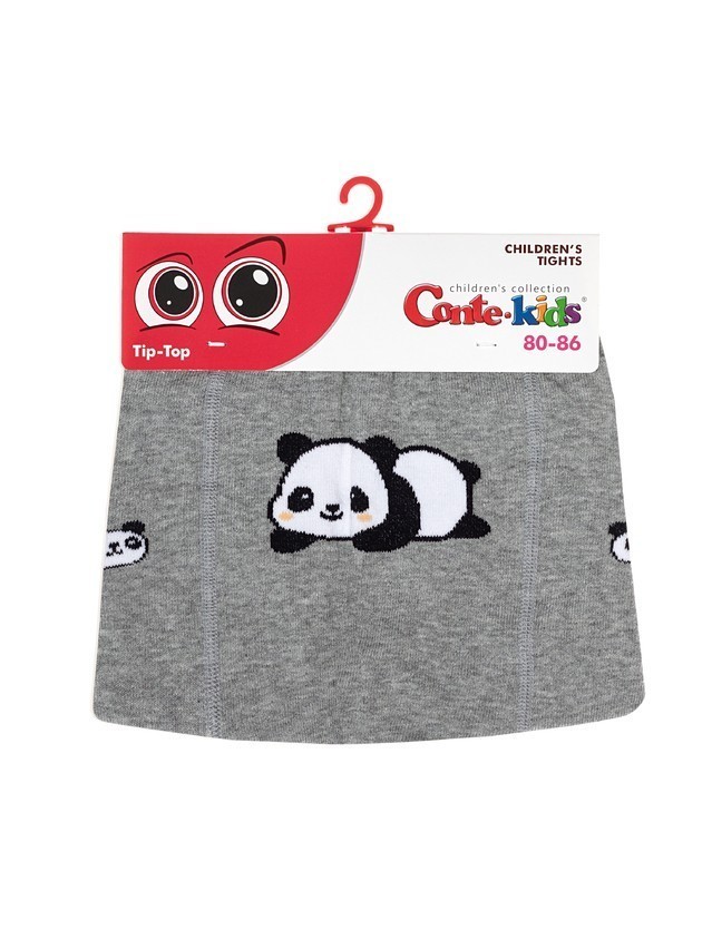 Children's tights CONTE-KIDS TIP-TOP, s.62-74 (12),709 grey - 3