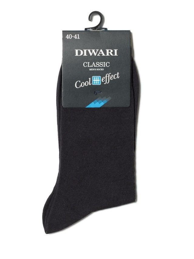 Men's socks DiWaRi CLASSIC COOL EFFECT, s. 40-41, 000 graphite - 2