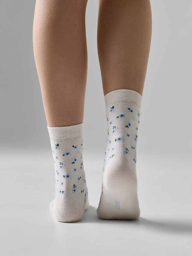 Women's socks CONTE ELEGANT CLASSIC, s.23-25, 1181 milky - 2