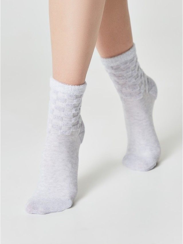 Women's socks CONTE ELEGANT COMFORT, s.23-25, 550 light grey - 4