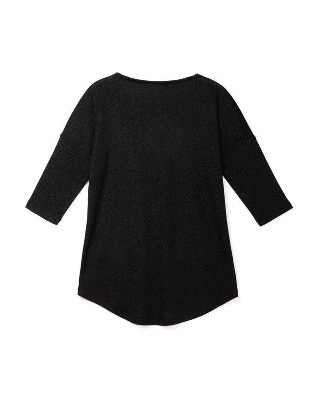 Women's polo neck shirt CONTE ELEGANT LD 833, s.170-100, nero - 2