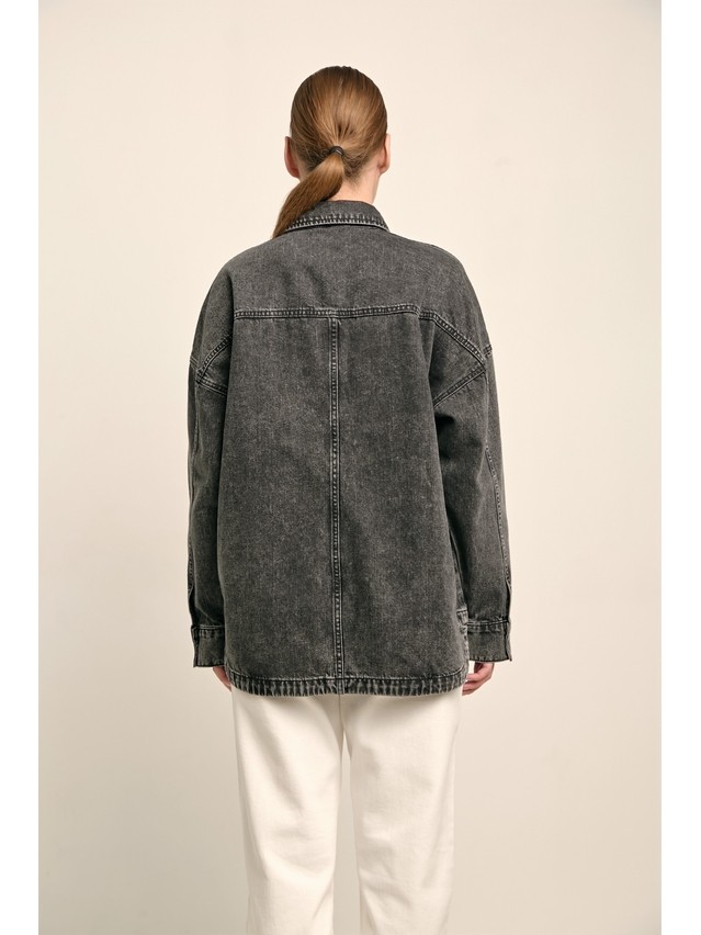 Denim windbreaker CONTE CON-984, s.170-84-90, washed black - 11