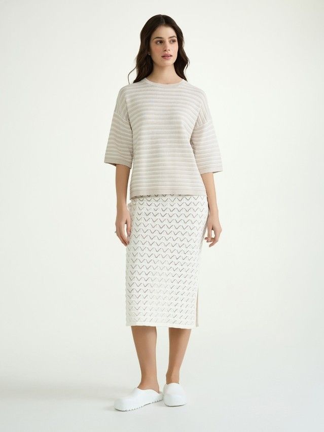 Women's pullover CONTE ELEGANT LDK2449, s.170-84, beige - 2