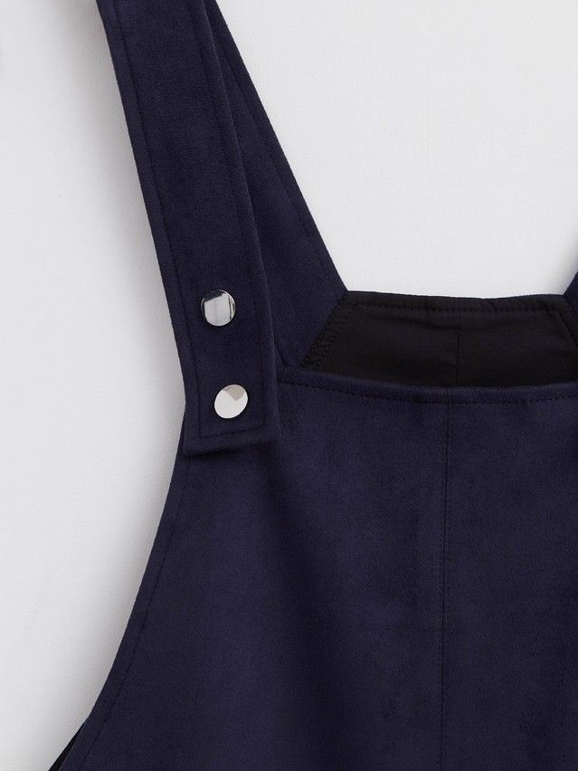 Women's pinafore dress CONTE ELEGANT LSF 1183, s.170-88-94, deep night - 3