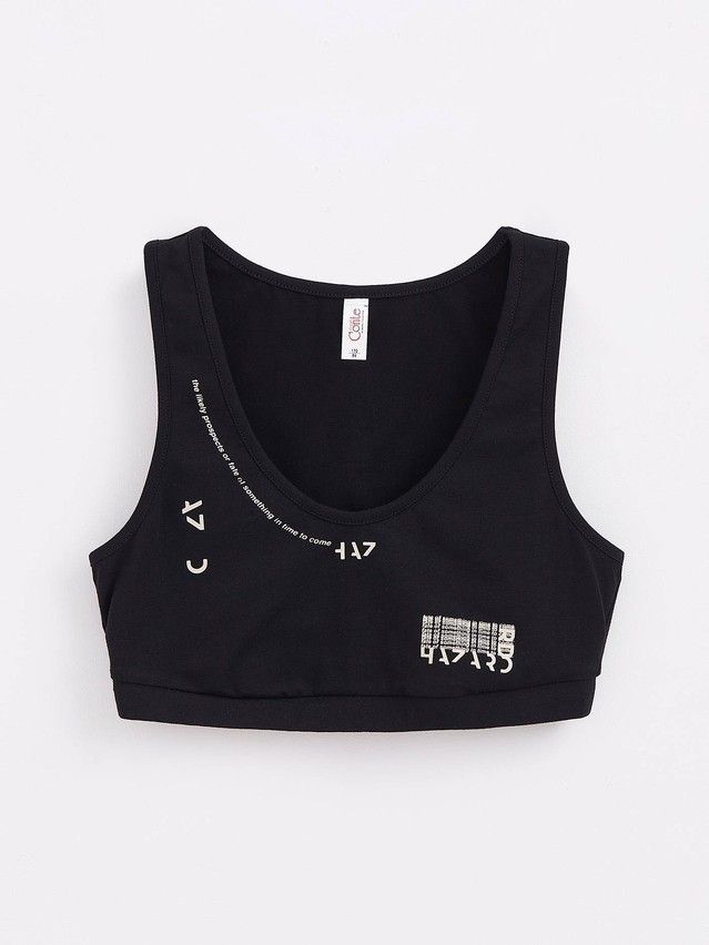 Women's bustier CONTE ELEGANT TATTOO STYLE LBE 1477, s.170-84, black-hazard - 1