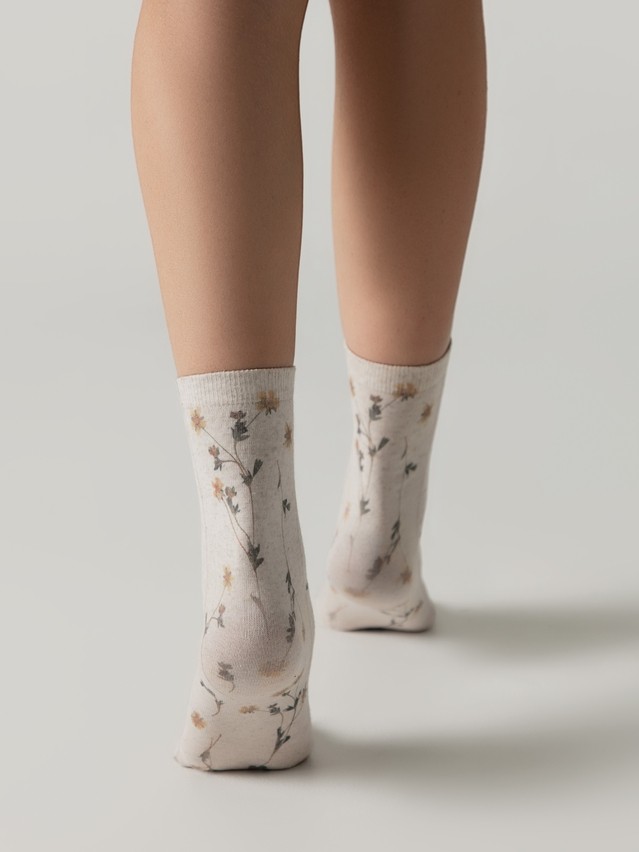 Women's socks CONTE ELEGANT FANTASY, s.23-25, 1153 beige - 3