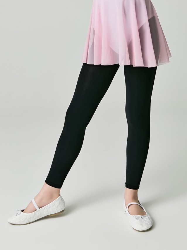 Children's leggings CONTE ELEGANT BALLET 60, s.140-146, nero - 2