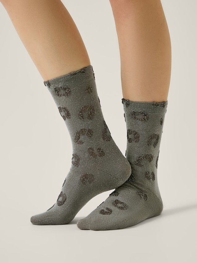 Women's socks CONTE ELEGANT CLASSIC, s.23-25, 688 grey - 1