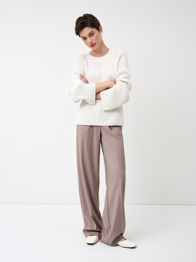 Women's pullover CONTE ELEGANT LDK24117, s.170-84, ecru - 1