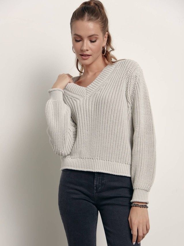 Women's pullover CONTE ELEGANT LDK151, s.170-84, ash grey - 1