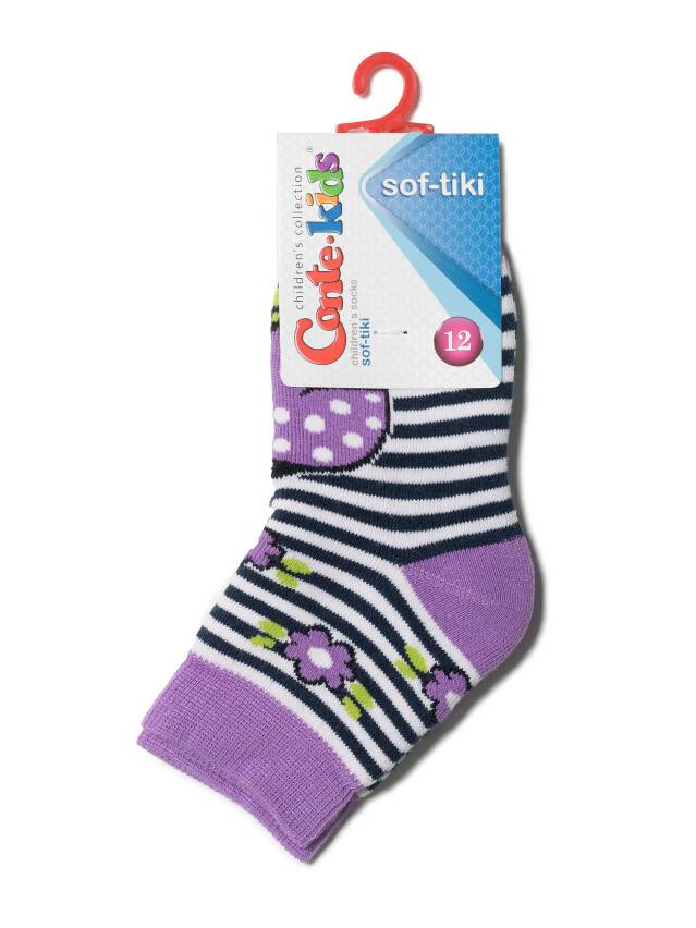 Children's socks CONTE-KIDS SOF-TIKI, s.18-20, 246 lilac - 2
