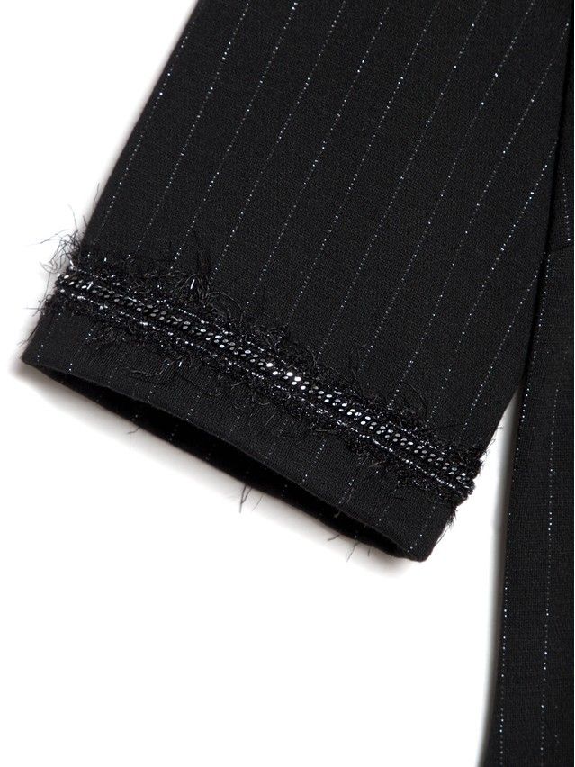 Dress LPL 1039, s.164-84-90, shiny black - 5