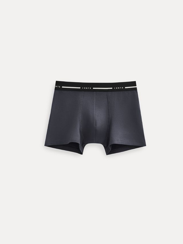 Men's underpants CONTE PREMIUM MSH 3601, s.78,82, steel gray-black - 1