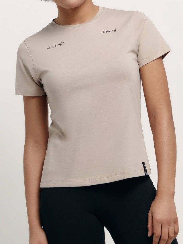 Women's polo neck shirt CONTE ELEGANT LD 1671, s.170-100, white - 1