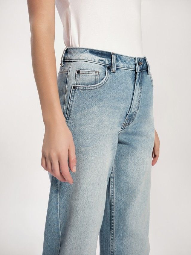 Denim trousers CONTE ELEGANT CON-744, s.170-102, light blue - 6