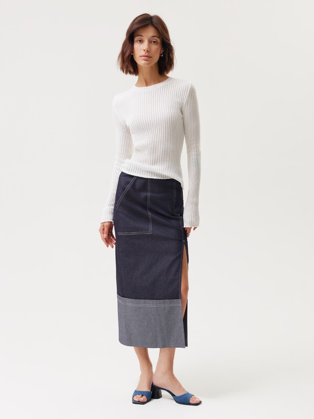 Women's pullover CONTE LDK25164, s.170-84, ecru - 1