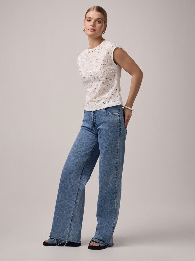 Women's shirt CONTE ELEGANT LBL 2954, s.170-84-90, ecru - 1
