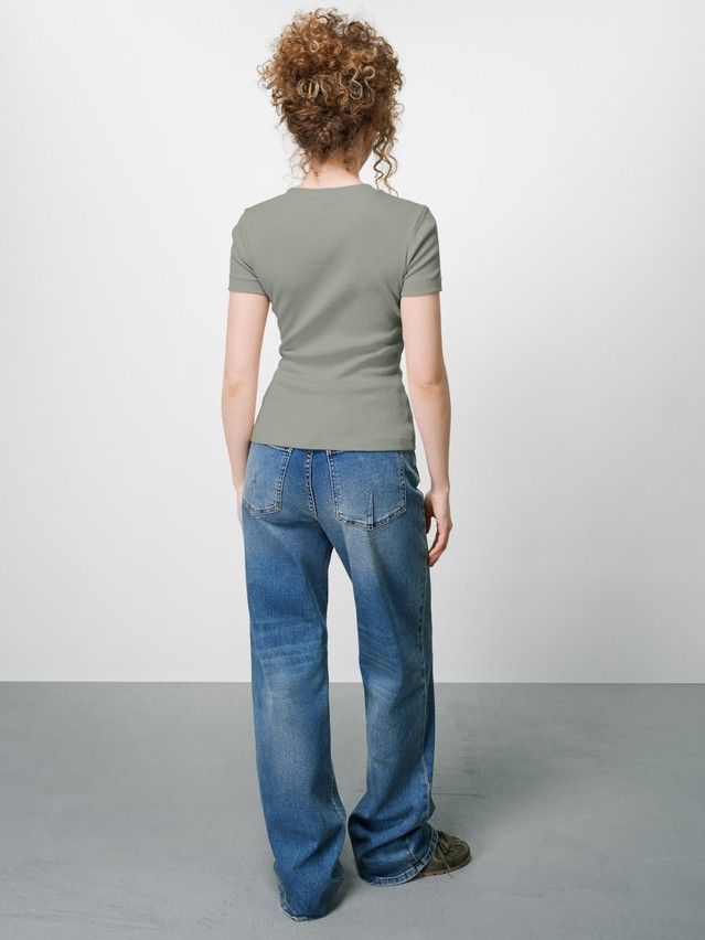 Women's T-shirt CONTE ELEGANT BASIC COLLECTION LFB 5023, s.170-84, khaki - 2