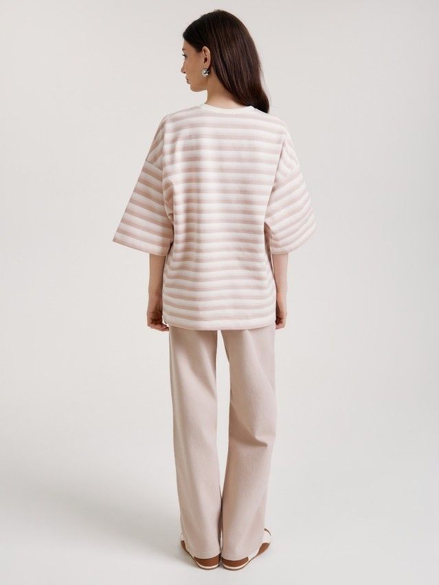 Women's jumper CONTE LD 3592, s.170-84, beige-pink-ecru - 4