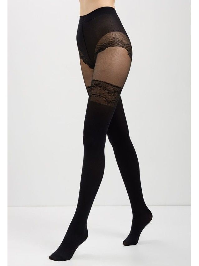 Women's tights CONTE ELEGANT DELIGHT, s.2, nero - 9