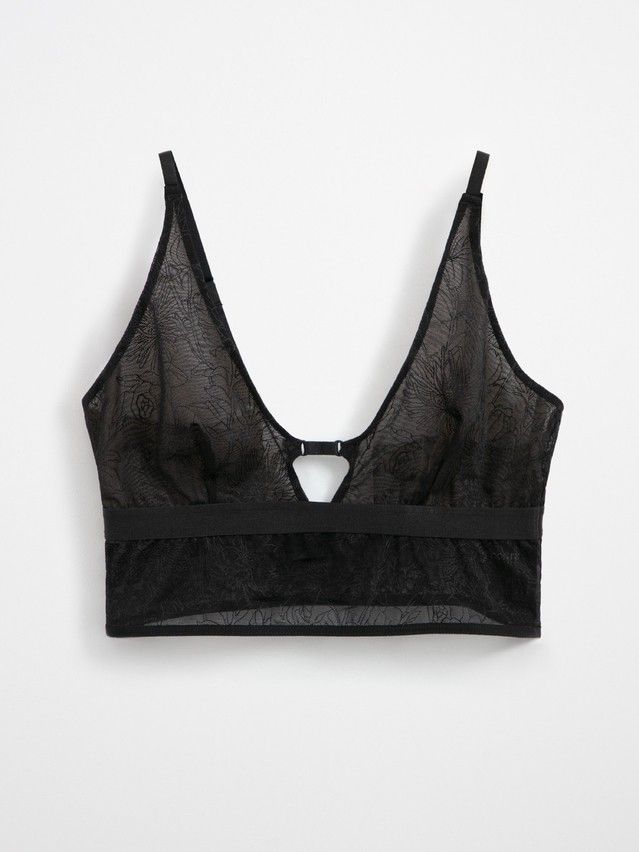 Women's bustier CONTE ELEGANT FLORAL TATTOO LBE 2871, s.170-100, black - 4