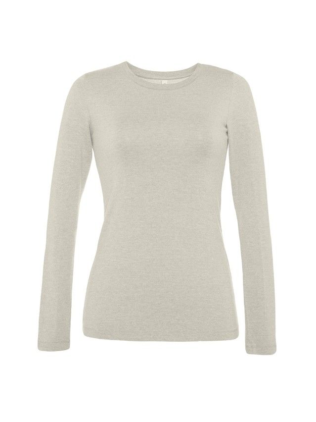 Women's polo neck shirt CONTE ELEGANT LD 602, s.158,164-100, beige - 1