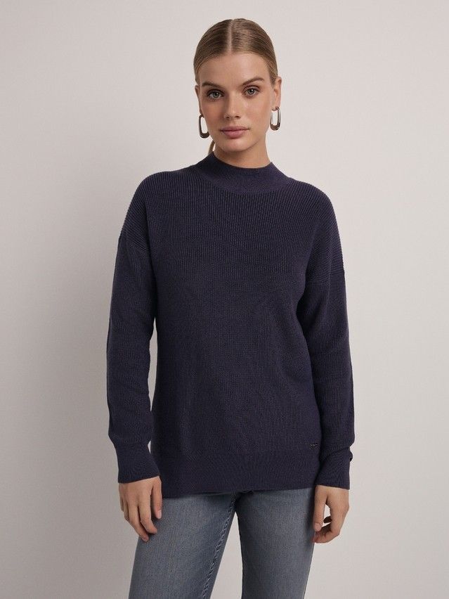 Women's pullover CONTE ELEGANT LDK2388, s.170-84, eggplant - 1