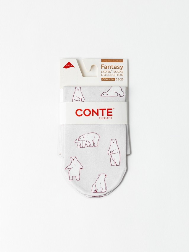 Women's socks CONTE ELEGANT FANTASY, s.23-25, 936 - 3