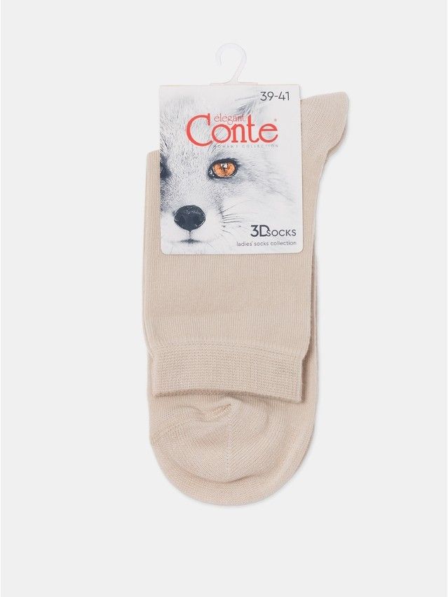 Women's socks CONTE ELEGANT 3DSOCKS, s.23-25, 000 beige - 14