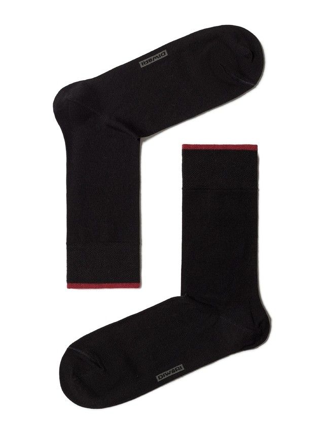 Men's socks DiWaRi CLASSIC (3 pairs),s. 40-41, 000 black - 4