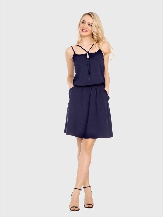 Women's gown CONTE ELEGANT LPL 743, s.164-84-90, dark blue - 2