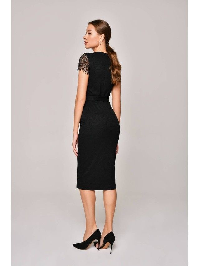 Women's gown CONTE ELEGANT LPL 1159, s.170-84-90, black-silver - 2