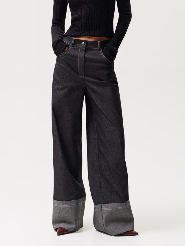Women's trousers CONTE LBK 3686, s.170-88-94, graphite - 3