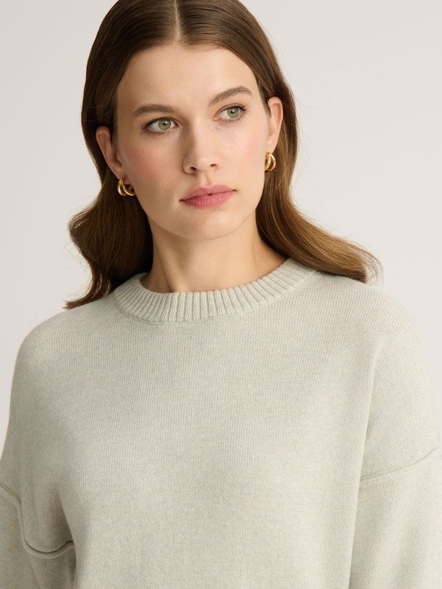 Women's pullover CONTE ELEGANT LDK23135, s.170-88, light gray - 6
