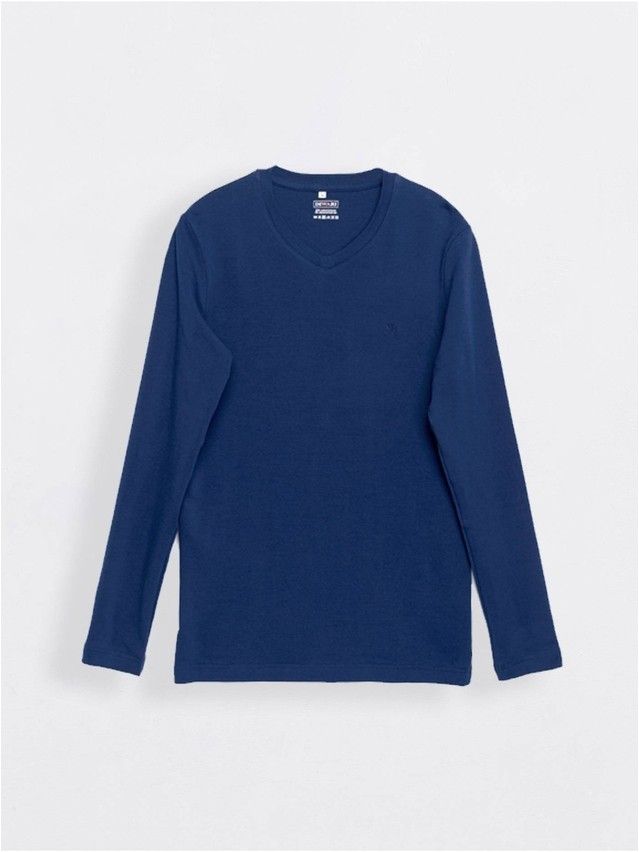 Men's polo neck shirt DiWaRi MD 696, s.170,176-100, dark blue - 1