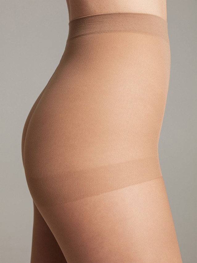 Women's tights CONTE ELEGANT SOLO 20 (euro-envelope),s.2, natural - 3