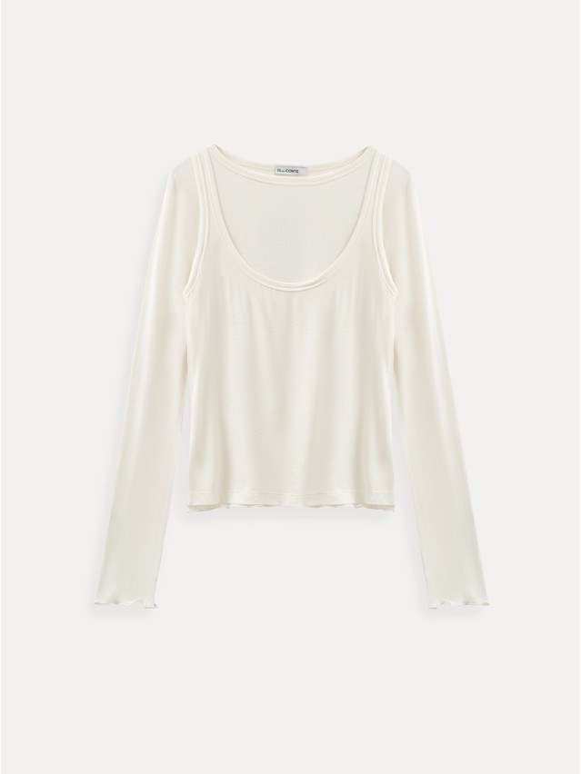 Women's jumper CONTE LD 3672, s.170-84, ecru - 7