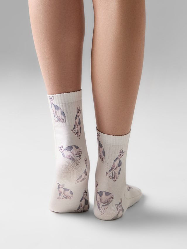 Women's socks CONTE ELEGANT CLASSIC, s.23-25, 1167 beige - 2