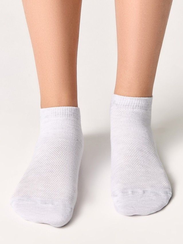 Children's socks ACTIVE (short) 19S-180SP, s. 21-23, 484 light gray - 1