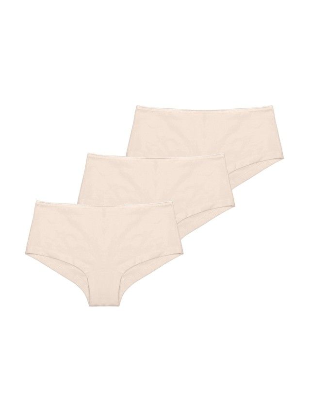 Women's cotton shorts 3 pairs LSH 2015, s. 90/XS, natural - 1