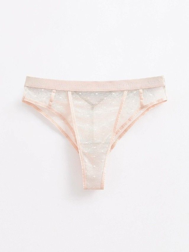 Women's panties CONTE ELEGANT MESH&DOTS LBR 1885, s.90, cream pink - 3