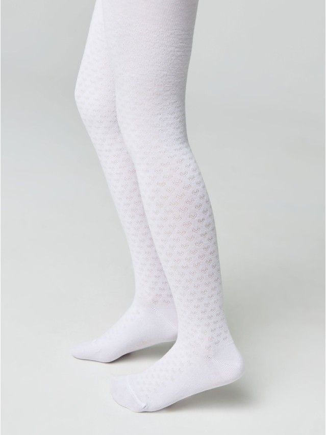 Children's tights CONTE-KIDS TIP-TOP, s.104-110 (16),362 white - 2
